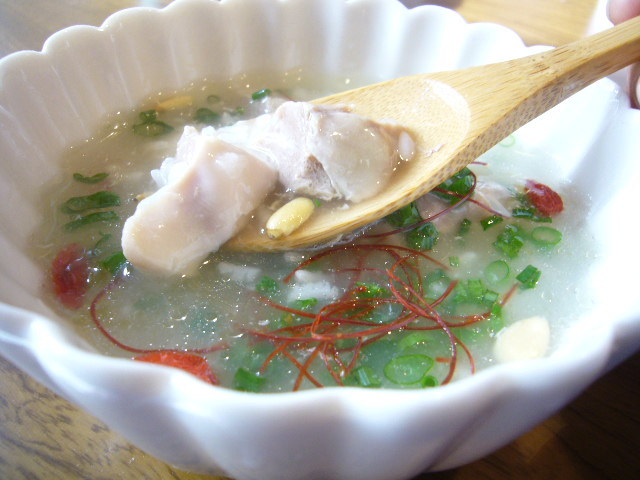 簡単感激！胃に優しい参鶏湯・サムゲタン粥の画像