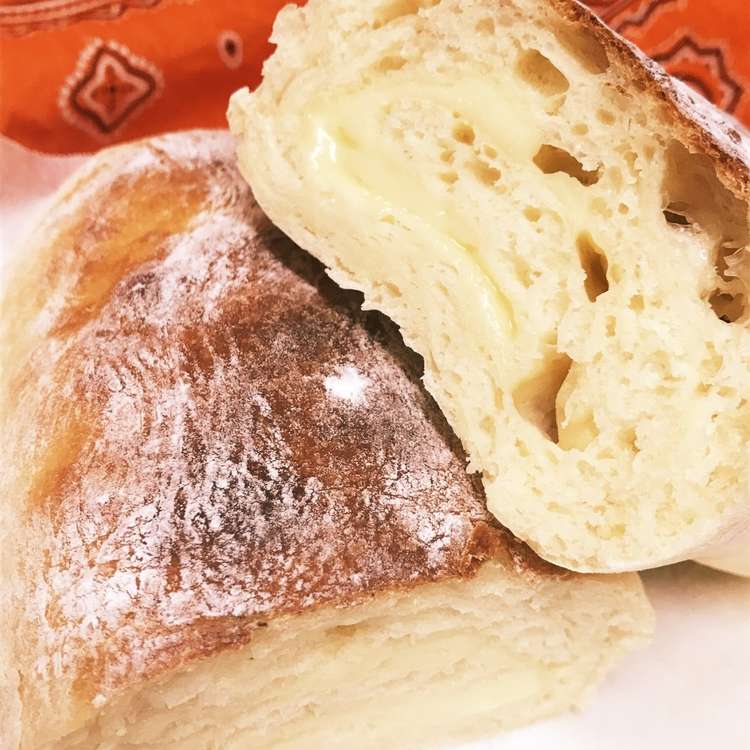 ふんわりチーズパン！2次発酵なし！！ レシピ・作り方 by ウルタラマン 