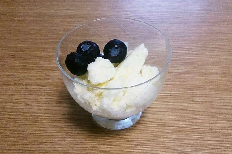 材料3つで簡単ギリシャヨーグルトアイス レシピ 作り方 By 健康で文化的なニート クックパッド 簡単おいしいみんなのレシピが355万品