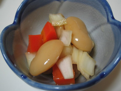 まろやかトマト酢でお豆のマリネ☆の写真