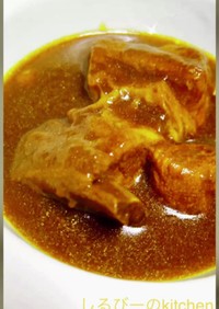 カレー伝導師の中華風豚のスペアリブカレー