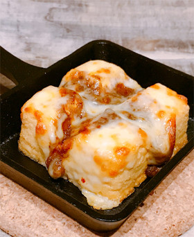絹あげの焼きチーズカレー