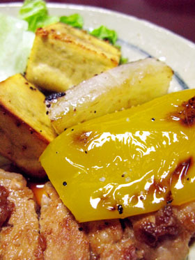 しみじみ美味しい野菜のグリル