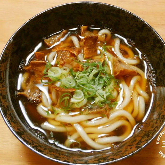 めんつゆで簡単 大阪名物かすうどん レシピ 作り方 By 三月兎 クックパッド 簡単おいしいみんなのレシピが374万品
