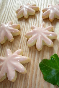 サクラ咲くピンクのクッキー♡