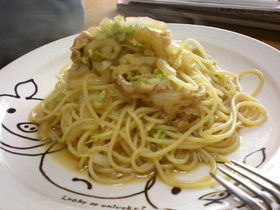 ゆずこしょうで☆こ~んなパスタ