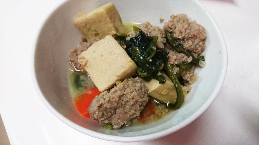 高野豆腐と肉団子の煮物の画像