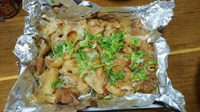 "腸"簡単!モツのホイル焼き