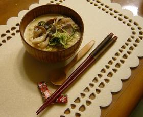 艶うどんde和風シチューうどん