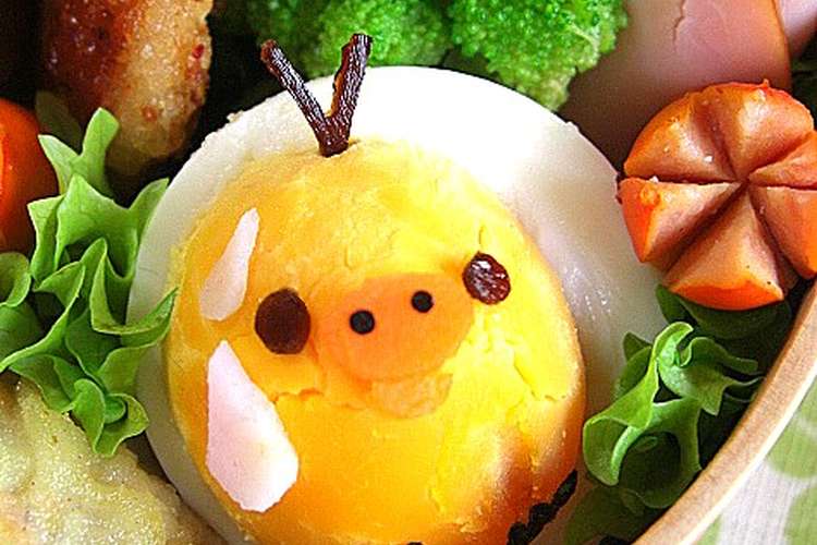 ゆで卵deキイロイトリ キャラ弁のおかず レシピ 作り方 By ぽぽりんママ クックパッド