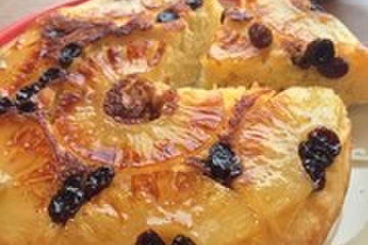 パイナップルのアップサイドダウンケーキ レシピ 作り方 By ショップジャパン クックパッド