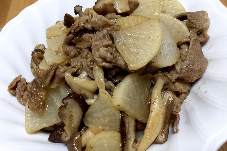 簡単 ご飯が進む 牛肉と大根の炒め煮 レシピ 作り方 By 料理ニガテ系女子 クックパッド 簡単おいしいみんなのレシピが366万品