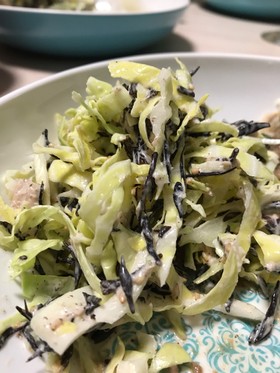 ひじツナキャベサラダ
