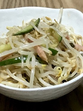 大人の総菜◎もやしときゅうりの中華サラダ