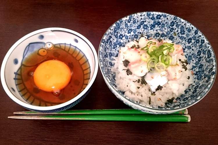 Tctkg 鯛茶漬け風卵かけご飯 レシピ 作り方 By チャンコ ラボ クックパッド 簡単おいしいみんなのレシピが356万品