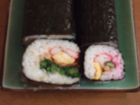 納豆入り恵方巻