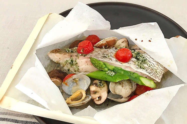 切り身魚のカルトッチョ 紙包み焼き レシピ 作り方 By クックds8s95 クックパッド 簡単おいしいみんなのレシピが354万品