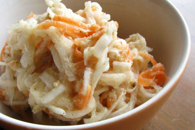 我が家の白味噌紅白なます レシピ 作り方 By うさぎhouse クックパッド 簡単おいしいみんなのレシピが350万品