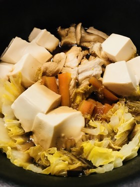 鶏肉のすき焼き☆鶏むね肉のすき焼き鍋
