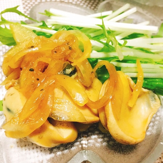 白ミル貝の肝のぽん酢和え レシピ 作り方 By 藤井２１ クックパッド 簡単おいしいみんなのレシピが356万品