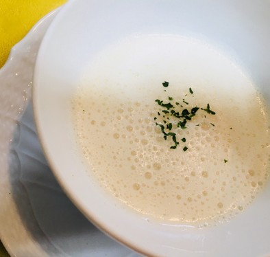 塩酒粕と豆乳で♪カブのふわふわスープの写真