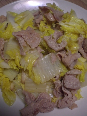 豚肉と白菜 旨味しみしみ炒め