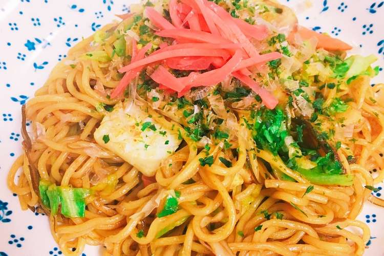 出し殻昆布入りイカ焼きそば レシピ 作り方 By リスうなぎ クックパッド