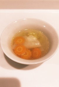 ❁餃子の皮リメイク♡野菜スープ❁