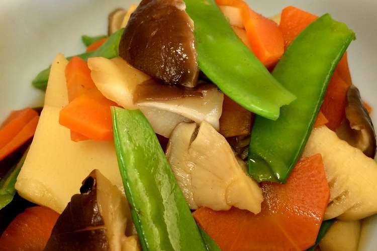 絹さやと根菜の煮物 レシピ 作り方 By トロイメライ クックパッド 簡単おいしいみんなのレシピが354万品
