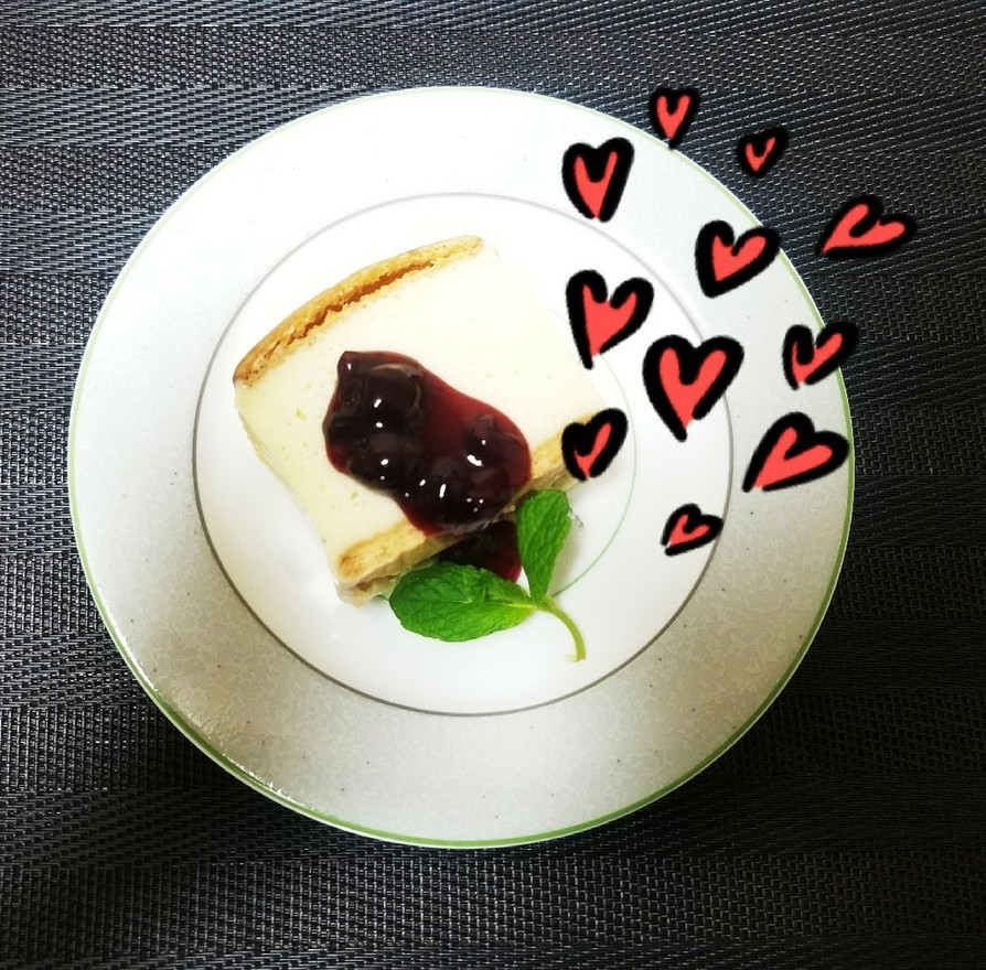 ココナッツサブレチーズケーキ☆の画像