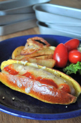 とろーりチーズのカレードッグ