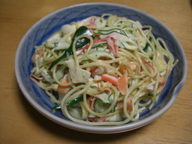りぼんスパサラダ