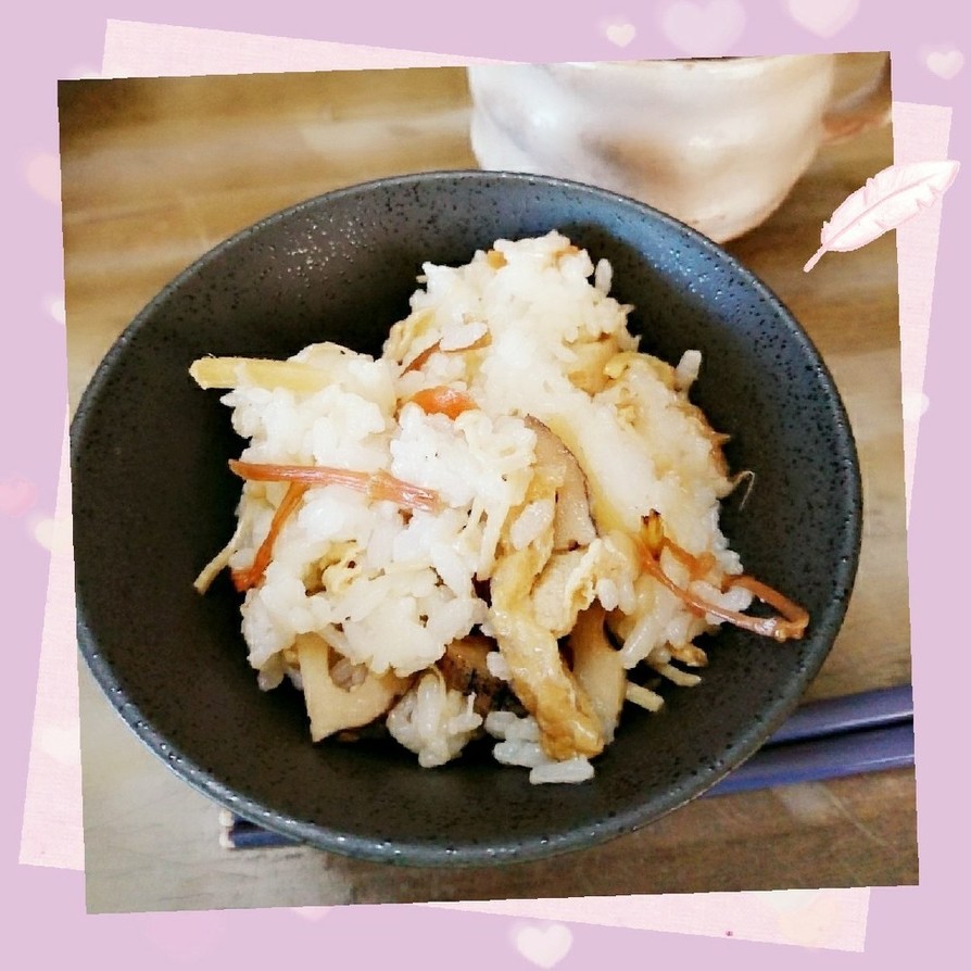 マクロビ☆つくしの混ぜご飯の画像