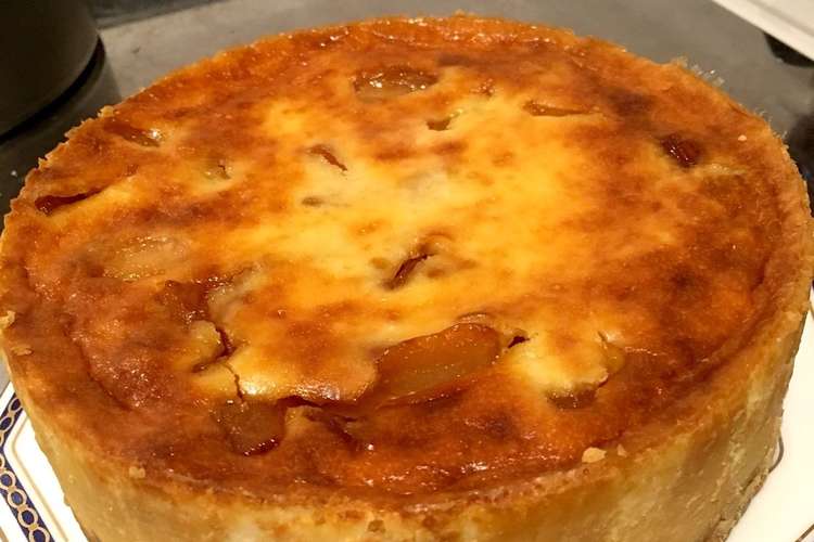 優しい キャラメルアップルチーズケーキ レシピ 作り方 By Yunayuna クックパッド