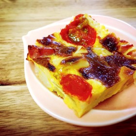 オーブンでスペイン風オムレツ