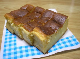 メレンゲでやわらかベイクドチーズケーキ