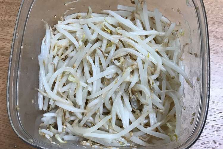 もやしの簡単ナムル レシピ 作り方 By 女子大生あぐみん クックパッド 簡単おいしいみんなのレシピが349万品