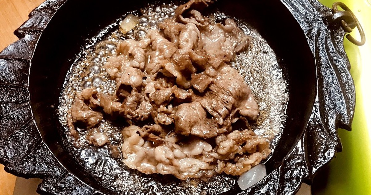 にく焼き 肉だけのすき焼き レシピ 作り方 By Netadi クックパッド