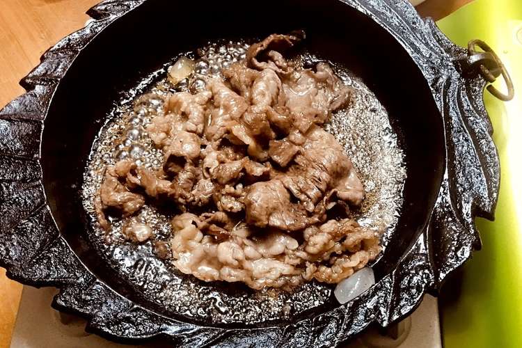 にく焼き 肉だけのすき焼き レシピ 作り方 By Netadi クックパッド 簡単おいしいみんなのレシピが352万品