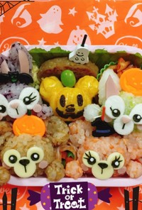 ダッフィーフレンズ ハロウィン お弁当