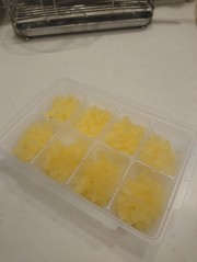 離乳食に♪レンジで簡単リンゴコンポート風の写真
