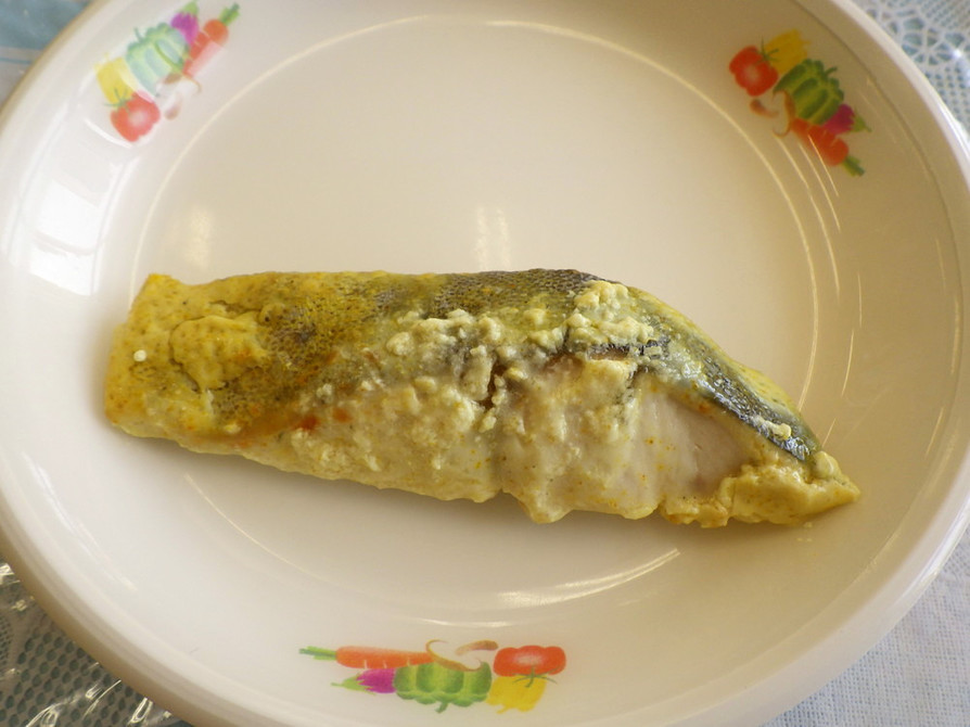白身魚のマヨカレー焼き　★宇都宮学校給食の画像