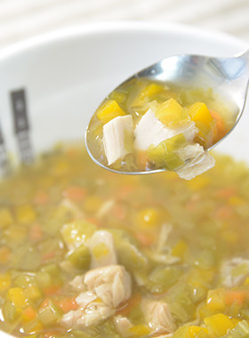 【離乳食後期】さかなと野菜のとろみスープの画像