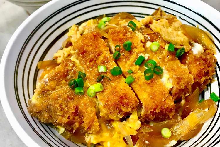 おうちで 美味しいカツ丼 レシピ 作り方 By Sachi5 クックパッド 簡単おいしいみんなのレシピが354万品