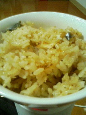 さわらの炊き込みご飯
