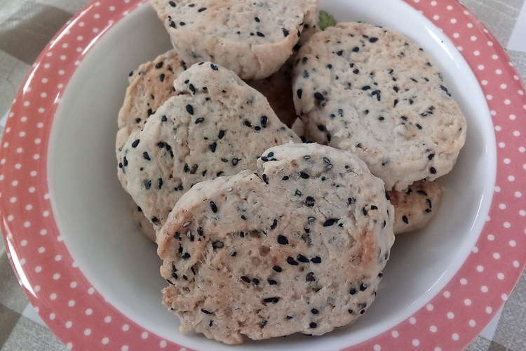 ごま油で黒ごまクッキー レシピ 作り方 By もえこごはん クックパッド 簡単おいしいみんなのレシピが358万品