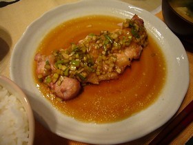 とりのさっぱりだれ。