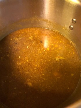 骨付きチキンのインドカレー