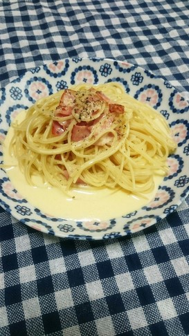 簡単に☆*゚カルボナーラ☆*゚