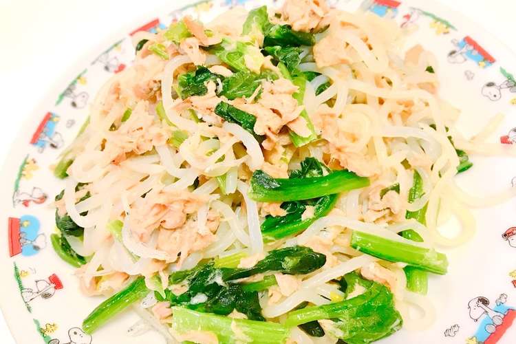 ほうれん草とツナ こんにゃくパスタ レシピ 作り方 By もぐrun クックパッド 簡単おいしいみんなのレシピが352万品